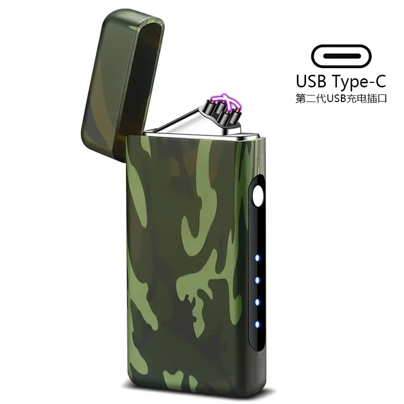

Double Fire Arc Lighter, USB Type-C Charging, Gift advertisement, New