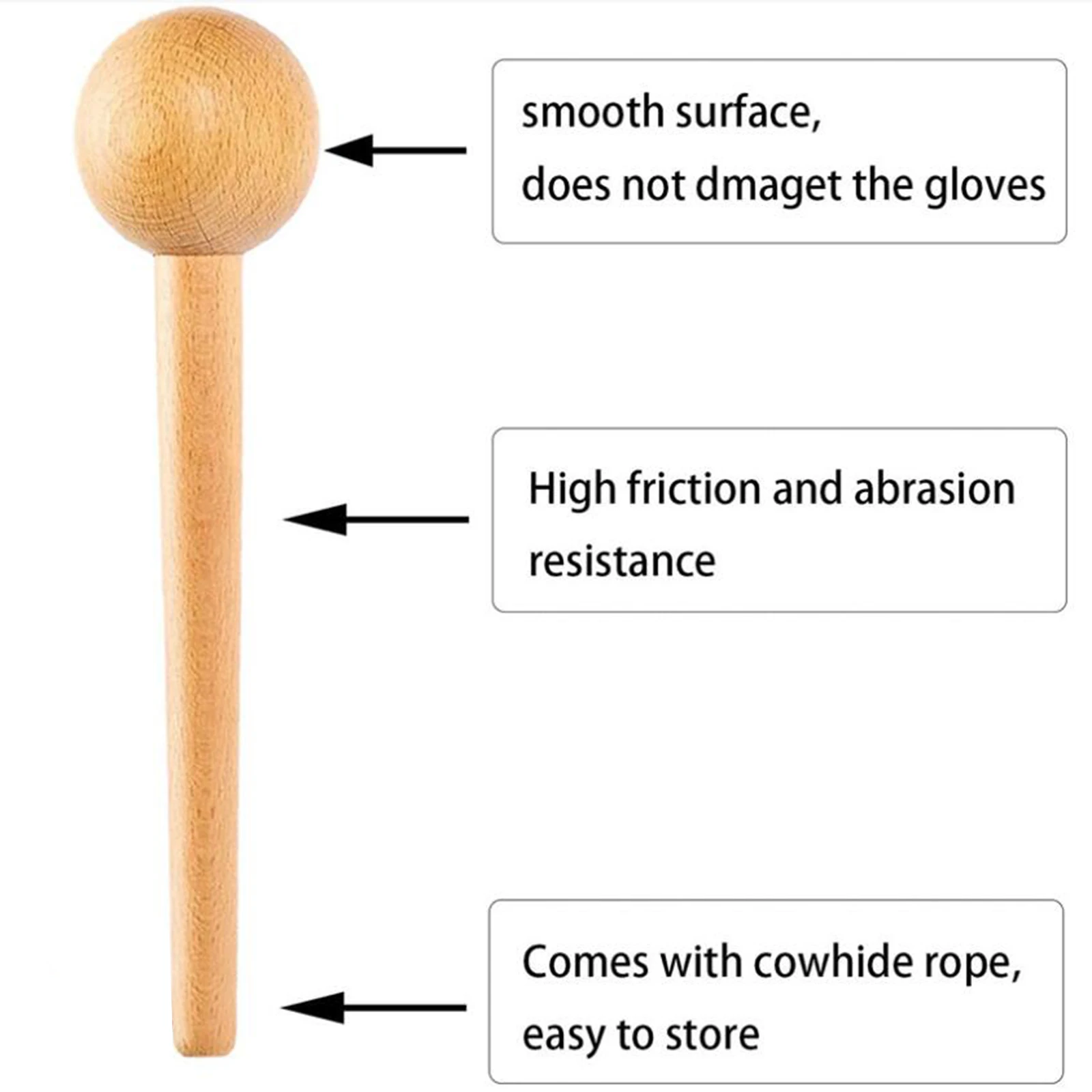 Portable Baseball Hammer Long Handle Hammers Softball Glove Mallet Training Aid Hand Tool Sports Gear Equipment for Shaping