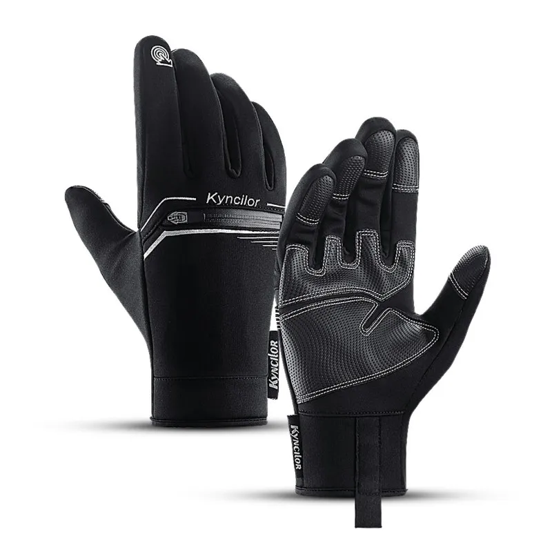 Winter Waterproof Winter Cycling Gloves Windproof Ski Gloves for Bike