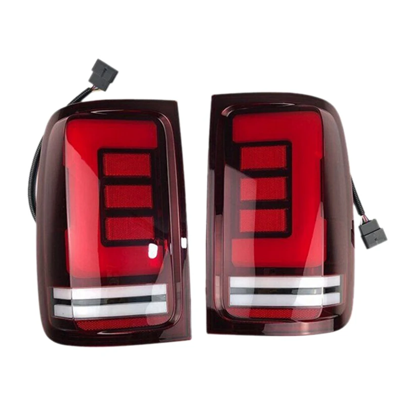 

Rear LED Tail Light Assembly With Turn Signal Features For VW Amarok V6 Pickup 10-20 Brake Light Signal Indicator