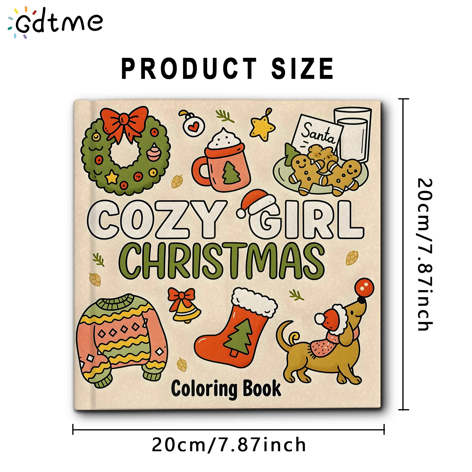 Cozy Girl Christmas: Charming & Relaxing Coloring Book for Adults - A Thoughtful Gift for Special Occasions