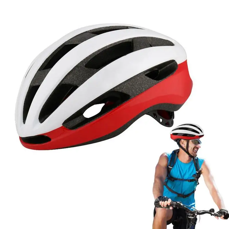 

Road Bike Helmet Lightweight Helmets For Adults Bike With Adjustable Strap Comfortable Bicycle Helmets Protective Ebike Helmet