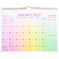 Calendrier mural perpétuel à bascule, planificateur, calendrier mensuel, organisateur, décoration pour la maison ou le bureau, nouveauté 2022 