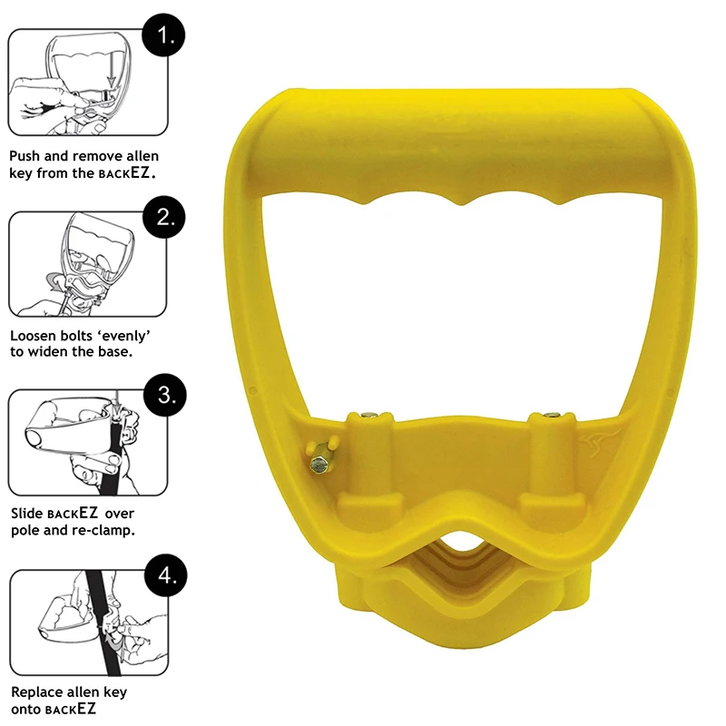 Useful! Shovel Or Rake Labor-saving Handle Attachment Shovel Work With Garden Shovels Rakes D Grip Ergonomic Handle Replacement