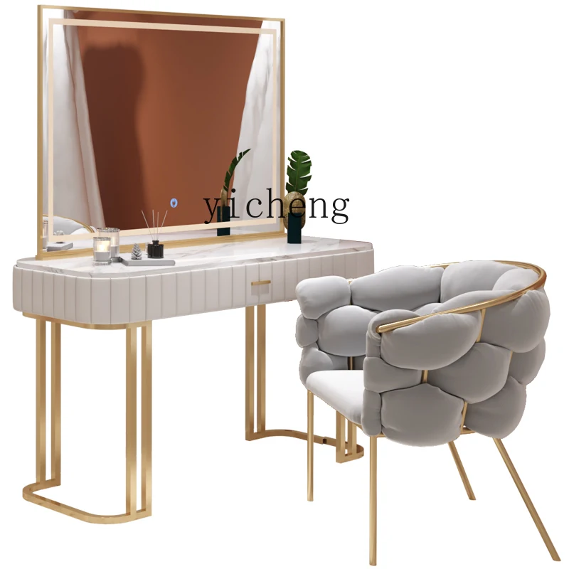 

Zk Studio Dresser Training School with Lights Makeup Table Bedroom Small Apartment Dressing Table