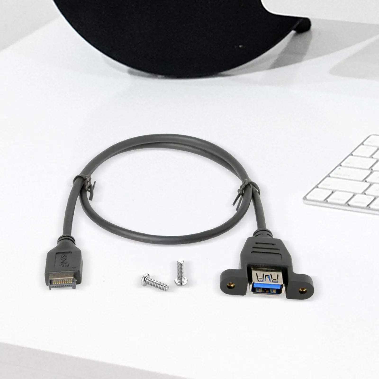 

USB 3.1 Type E Front Panel Headers to USB 3.0 Type A Female Extension Cable