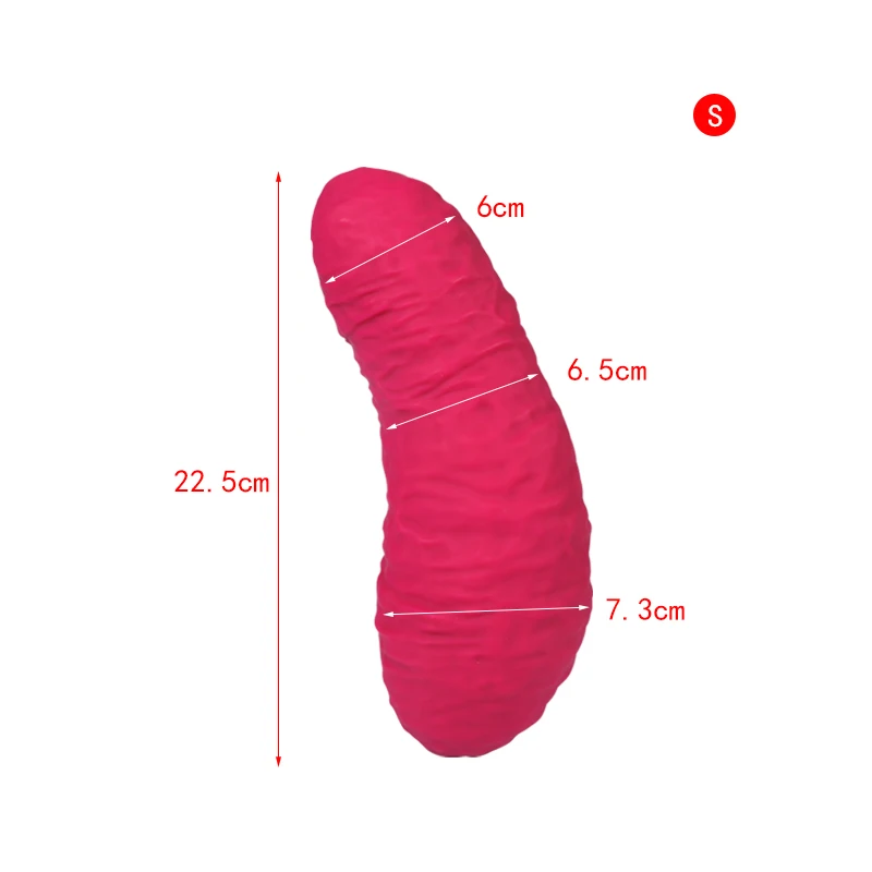 Huge Liquid Silicone Anal Plug For Anal Dilatation And Pleasure_voghion.com