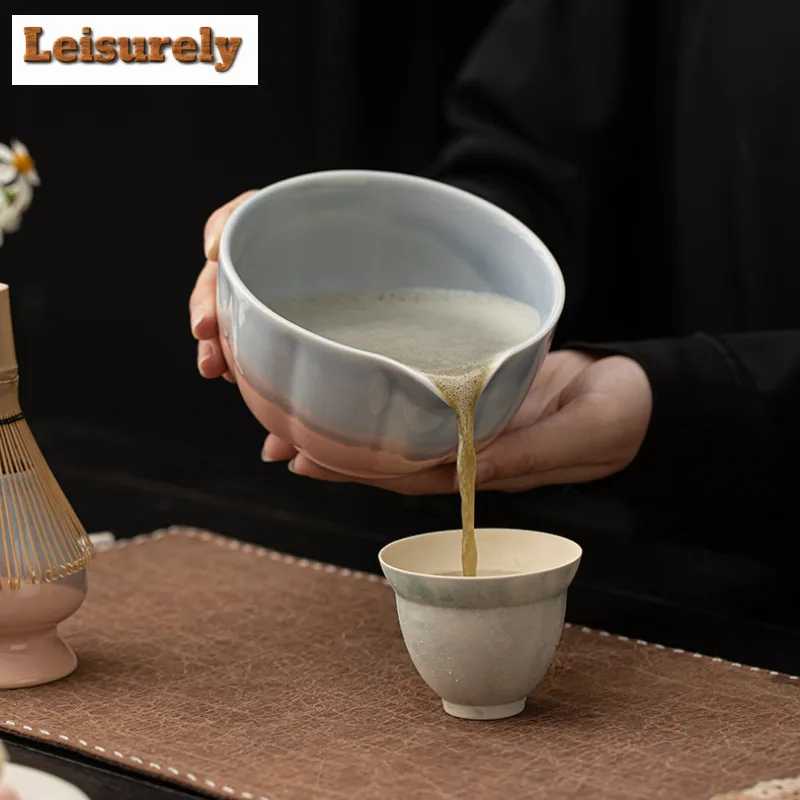Kiln-changing Ice Cream Matcha Ceremony Complete Set Of Tools Tea Craft Leek Baiben-lei Matcha Bowl Tea Spoon Tea-making Utensil