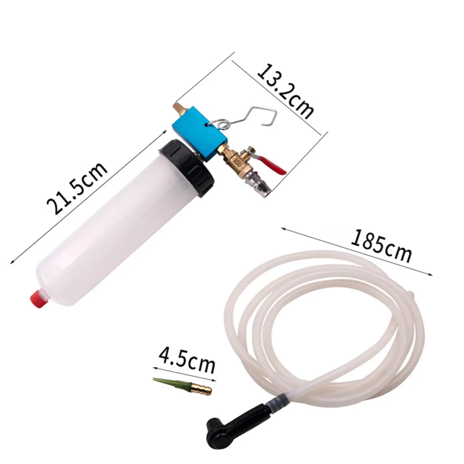 Auto Brake Fluid Extractor Equipment Kit Drained Bleeder Tool for Motorcycle