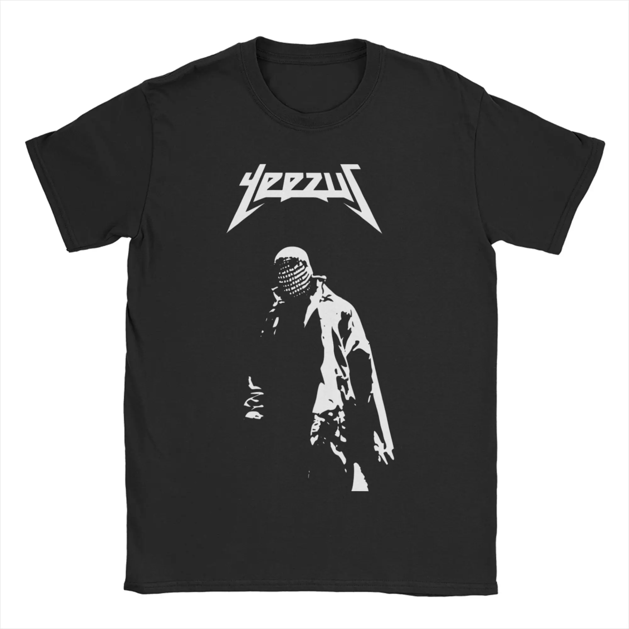 Yeezus Kanye West T-Shirts für Herren und Damen, 100 % Baumwolle, coole T-Shirts, Rundhals-T-Shirts, kurzärmelige Kleidung, bedruckt