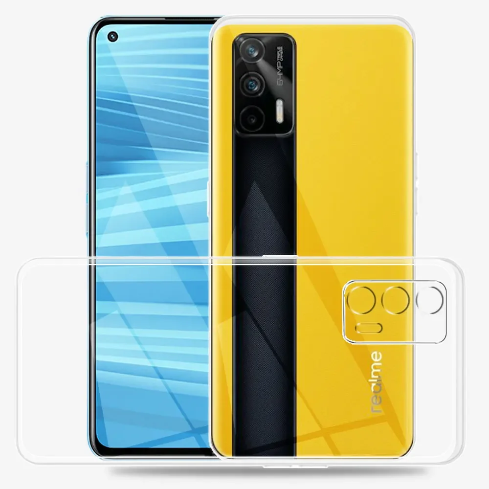 For Realme GT 5G Case Silicone Soft Transparent Phone Case For Realme GT Clear Cover Funda For RealmeGT gt 5g Coque 3