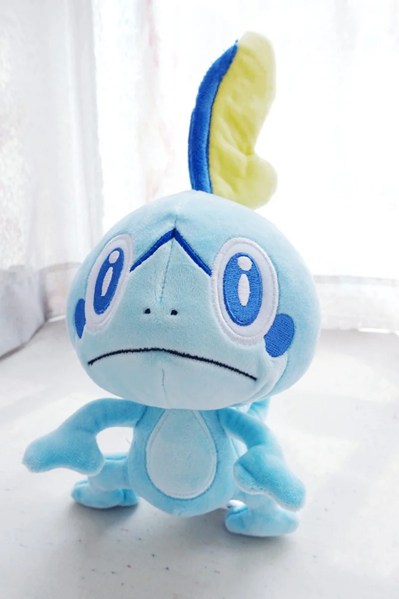 8”Pokemon Sobble Plush Toy Soft Stuffed Collection Toys for Children Christmas Gift Peluche