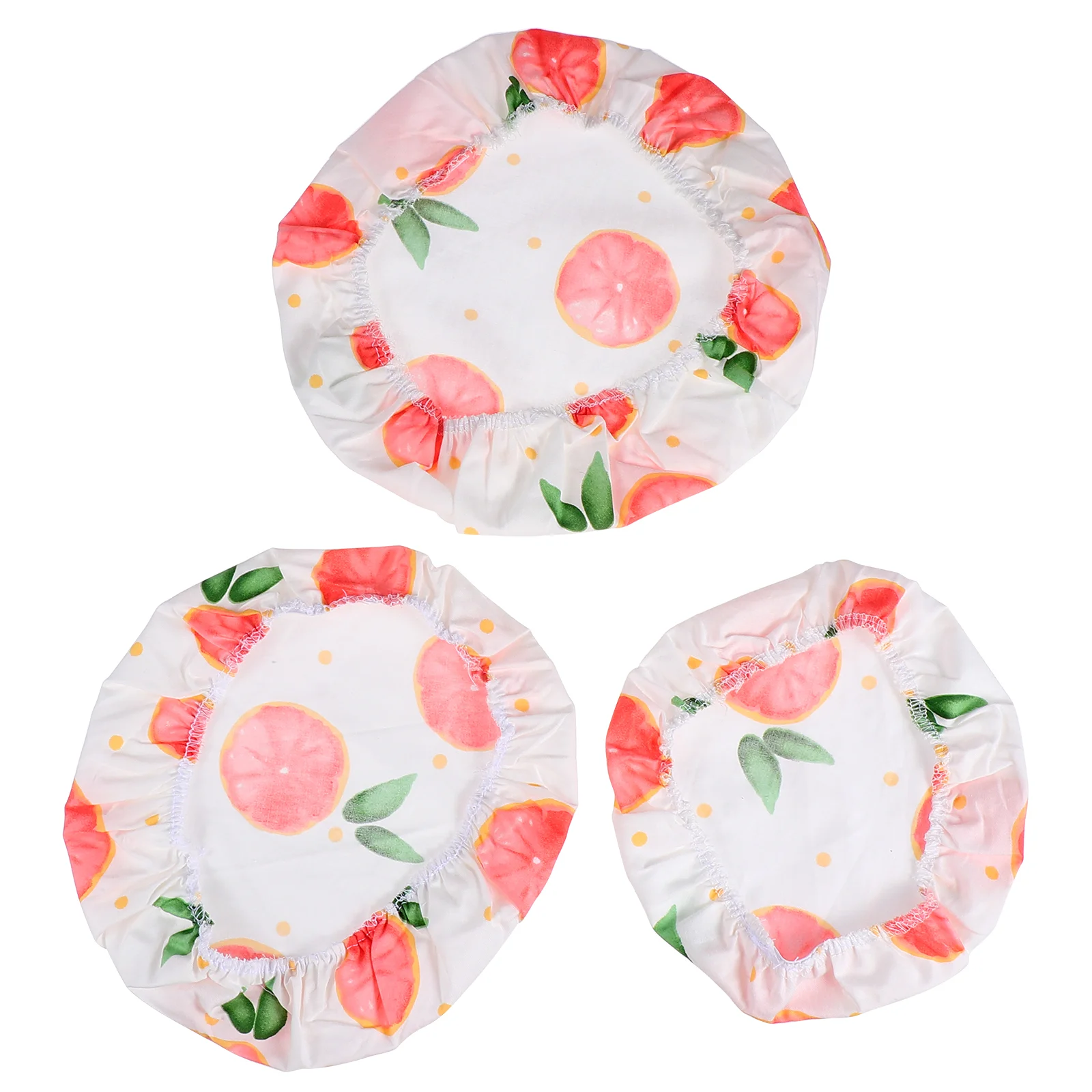 

Beeswax Wrap Cheese Paper Elastic Fabric Bowl Covers Washable Fruit Printed Bowl Dish Covers Food Preservation Lid Cover Home