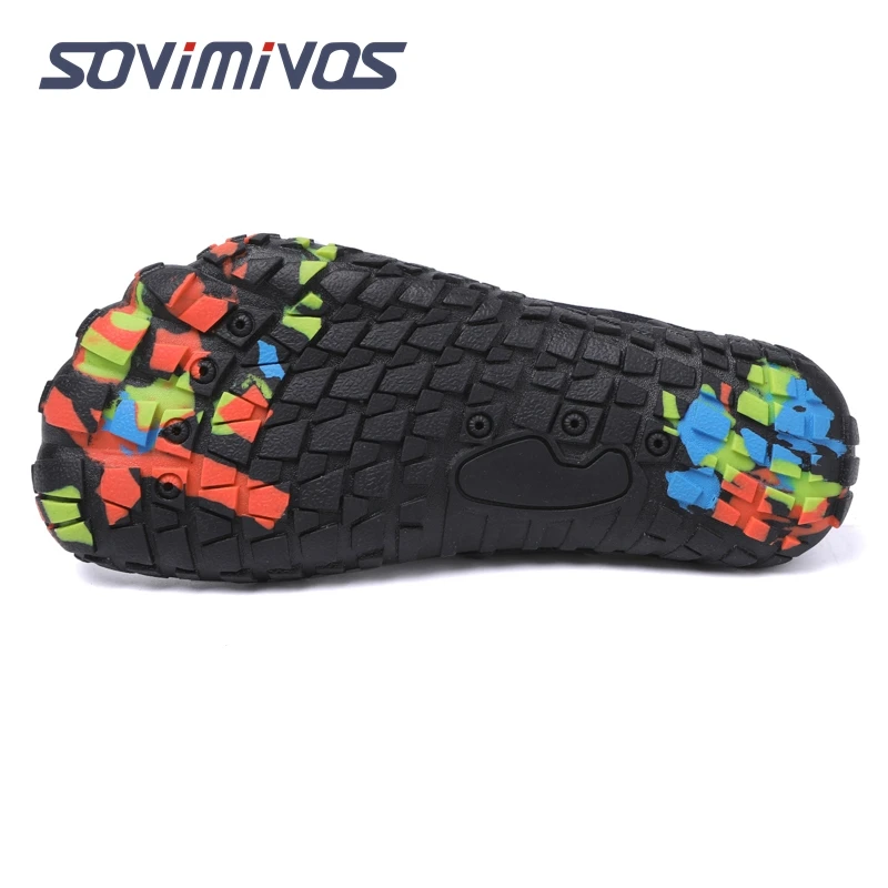 Breathable Quick-Dry Water Shoes for Children Upstream Non Slip Outdoor Sports Beach Shoes Kids Wearproof Barefoot Sneakers Boy