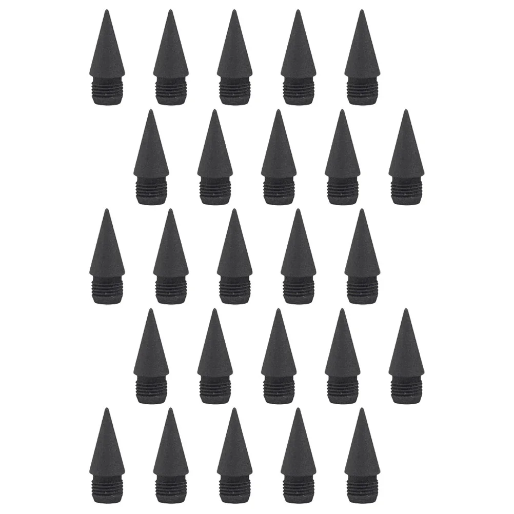 

25 Pcs Erasable Replacement Pencil Tip Student Pencils for Kids Refill Graphite Inkless