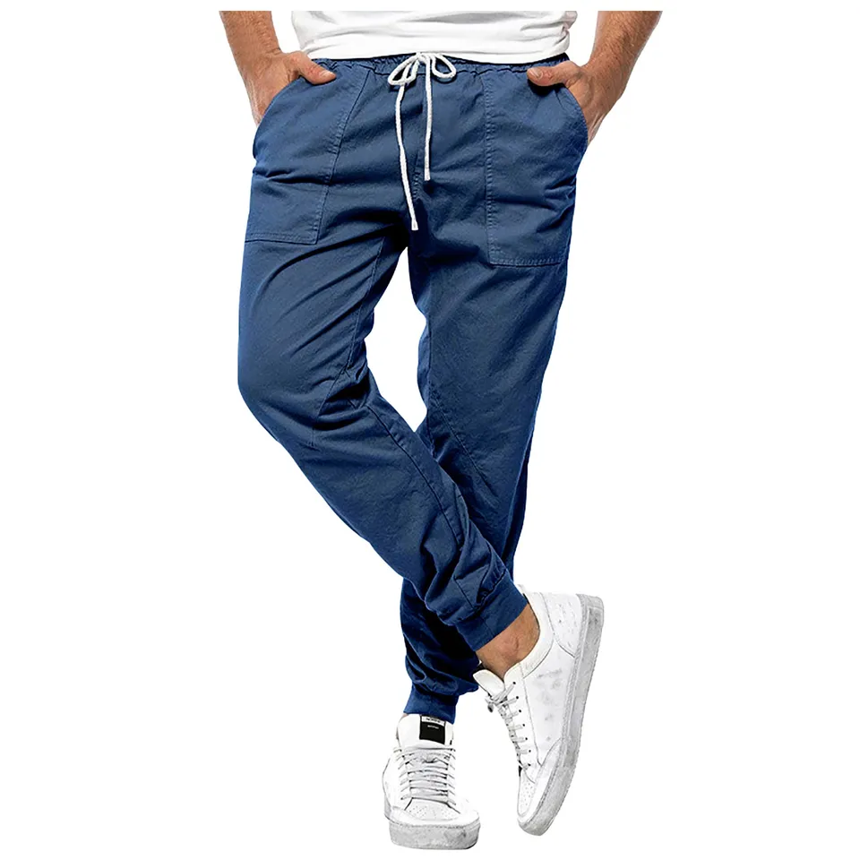 Men's Comfortable Cargo Pants with Pockets