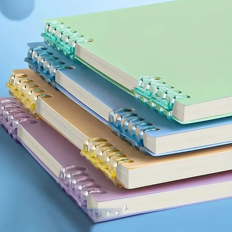 A Notebook with 60/120 Sheets,featuring Perforated Pages and A Horizontal Layout,Detachable and Not Too Uncomfortable To Handle - 3