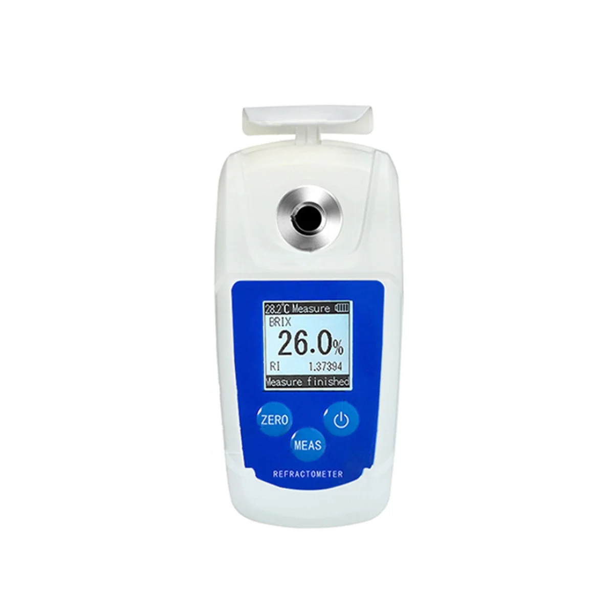 

Digital Refractometer Sugar Meter Refractometer Digital Fruit Sugar Meter Juice Drinks Measuring Range 0-55%