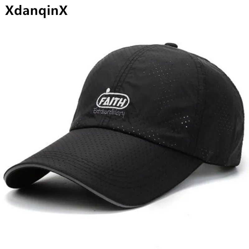 

New Summer Men Women Sports Casual Baseball Caps Sun Protection Breathable Mesh Cap Couples Travel Hats Snapback Cap Fishing Hat