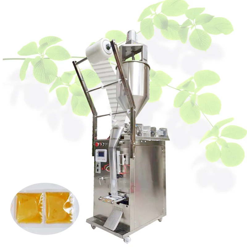 

Automatic Packing Machine Liquid Filling Machine Chili Oil Paste Hot Pot Base Honey Ice Bag Jelly Seasoning Packaging Machine