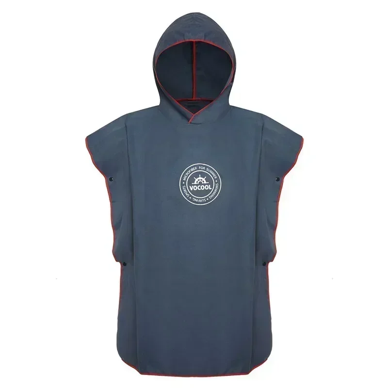 Kids' Hooded Microfiber Swim Cover-Up Poncho - Quick Drying Beach & Bath Towel
