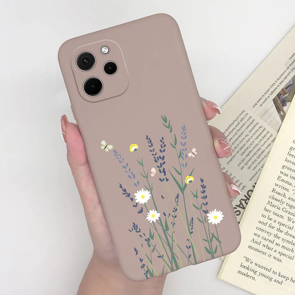 Heart Silicone Matte Shockproof Phone Case - Soft Back Cover, Enhanced Protection