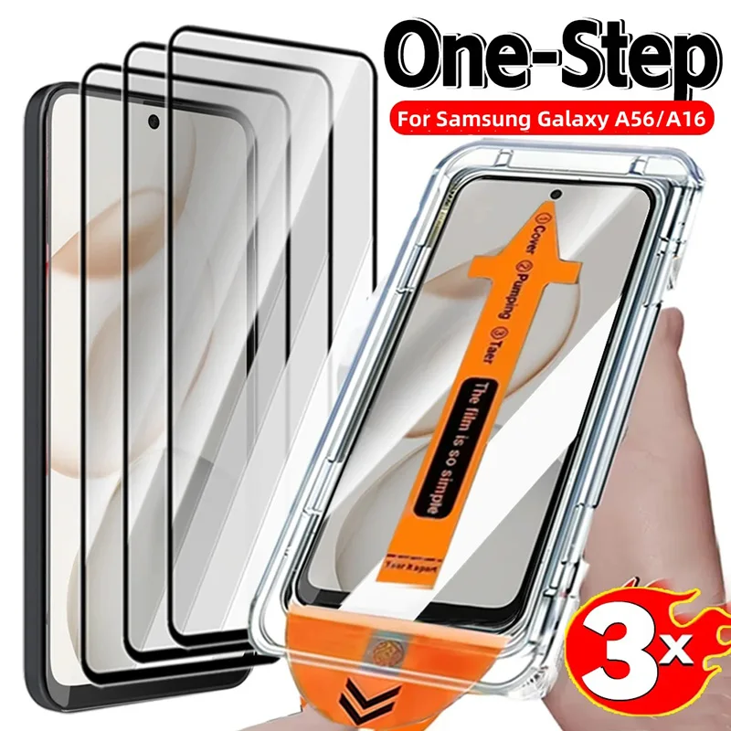 Dust-Free Easy Installation Full Cover HD Tempered Glass Screen Protector