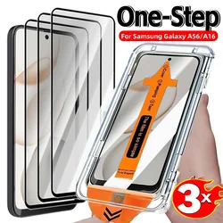Dust - Free Easy Installation Full Cover HD Tempered Glass Screen Protector - Galaxy A21s