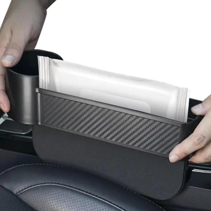 

Seat Gap Filler Easy To Install Car Organizer Front Seat Car Side Pockets Between Seats Storage Box With Cup Holder Car Interior