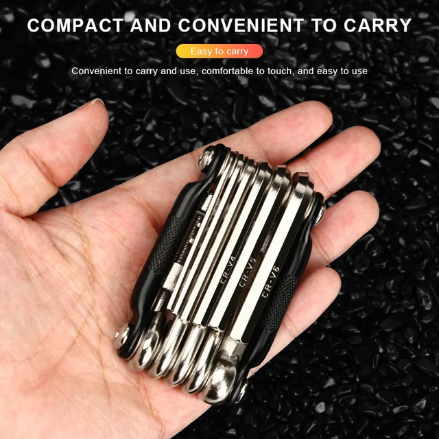 RIDERACE Bicycle Multi Tool Chain Splitter Cutter Multifunction For MTB Mountain Road Bike Wrench Screwdriver Repair Multitool 6