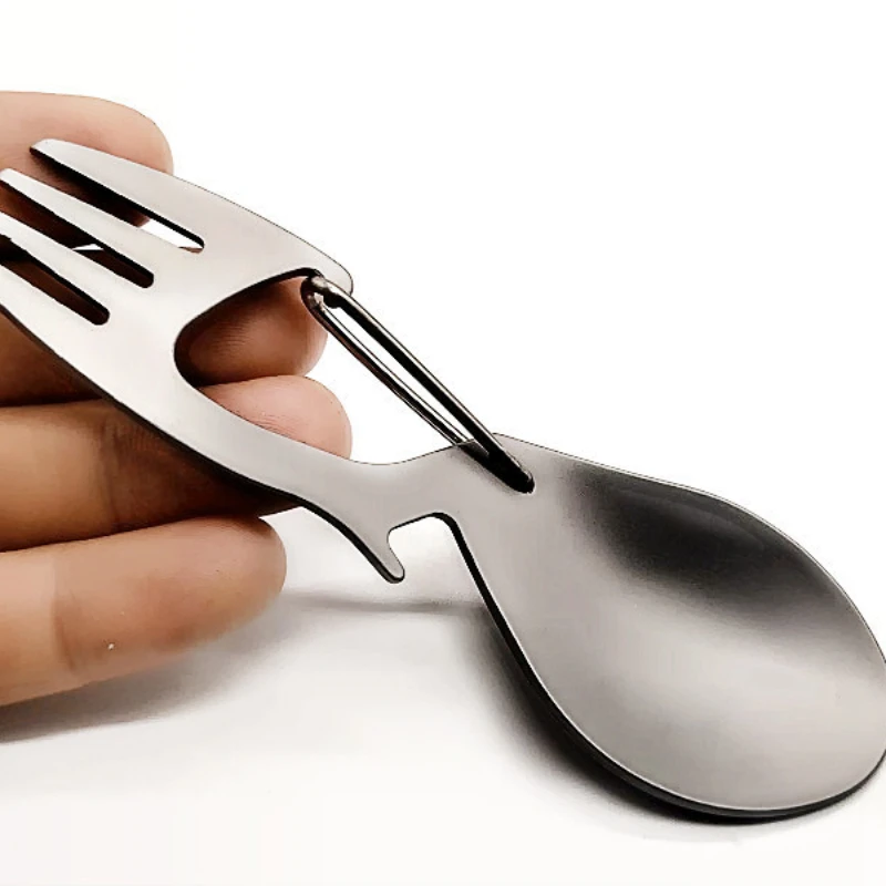 Titanium Dual-Use Fork Spoon 1