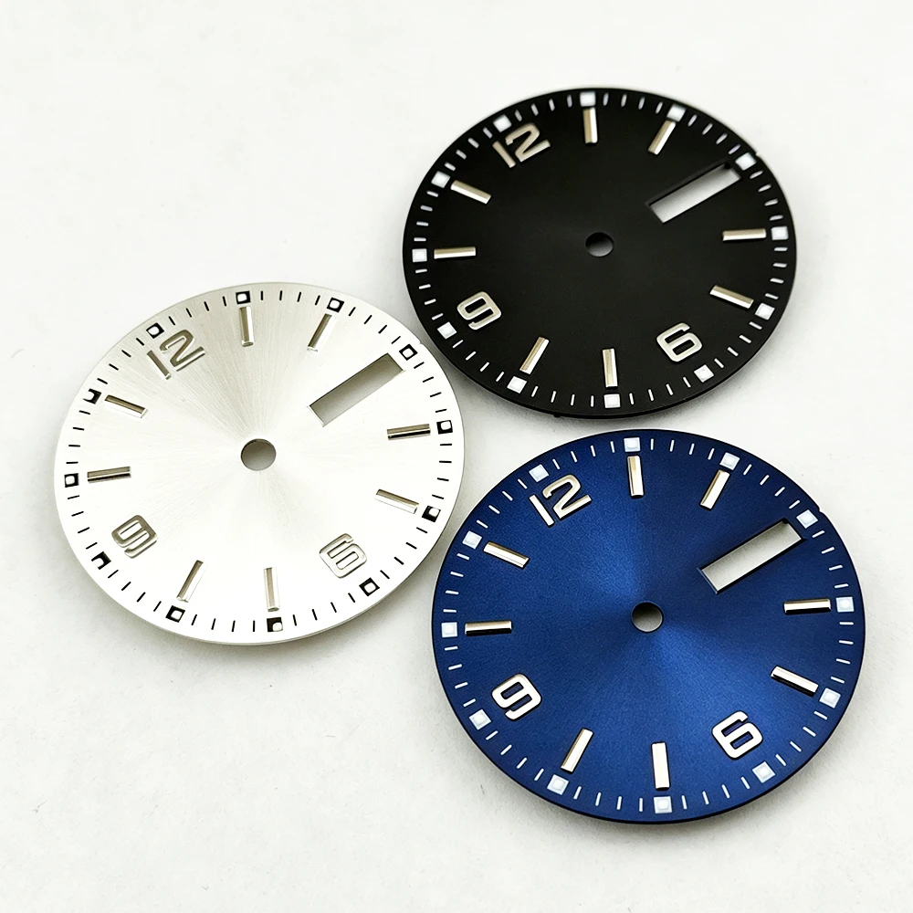 Green Luminous Gradient Dial - 28.5mm Men's Watch Accessory