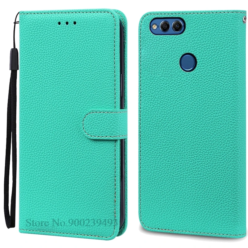 Leather Flip Wallet Case