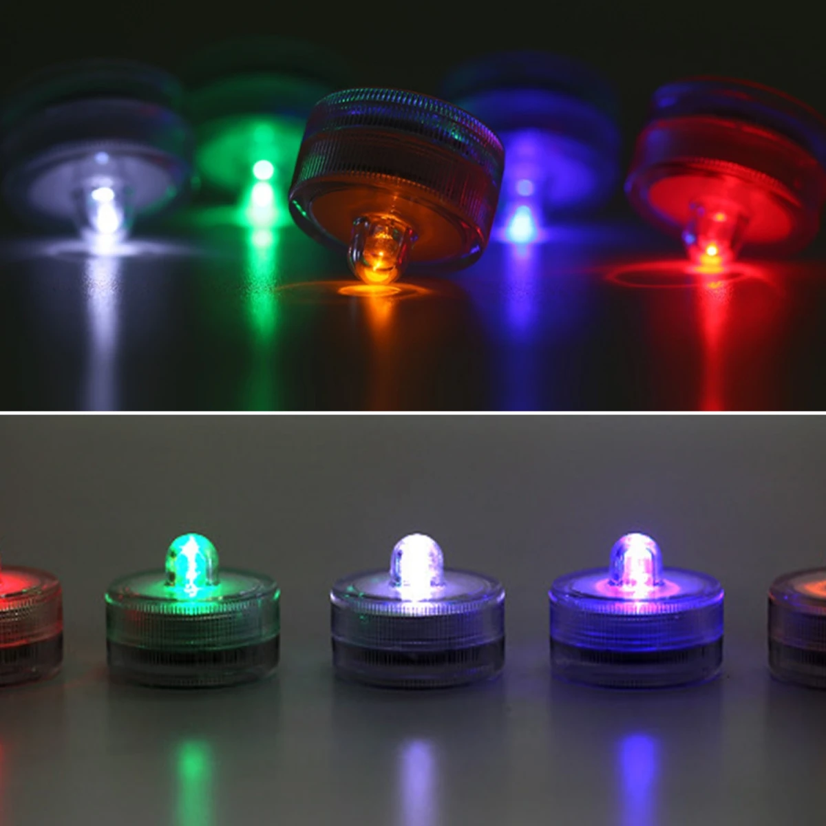 Aquarium Light Battery Operated Waterproof for Fish Tank Pond