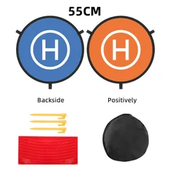 Universal Foldable Drone Landing Pad - 55cm/75cm Quadcopter Parking Apron (55CM)