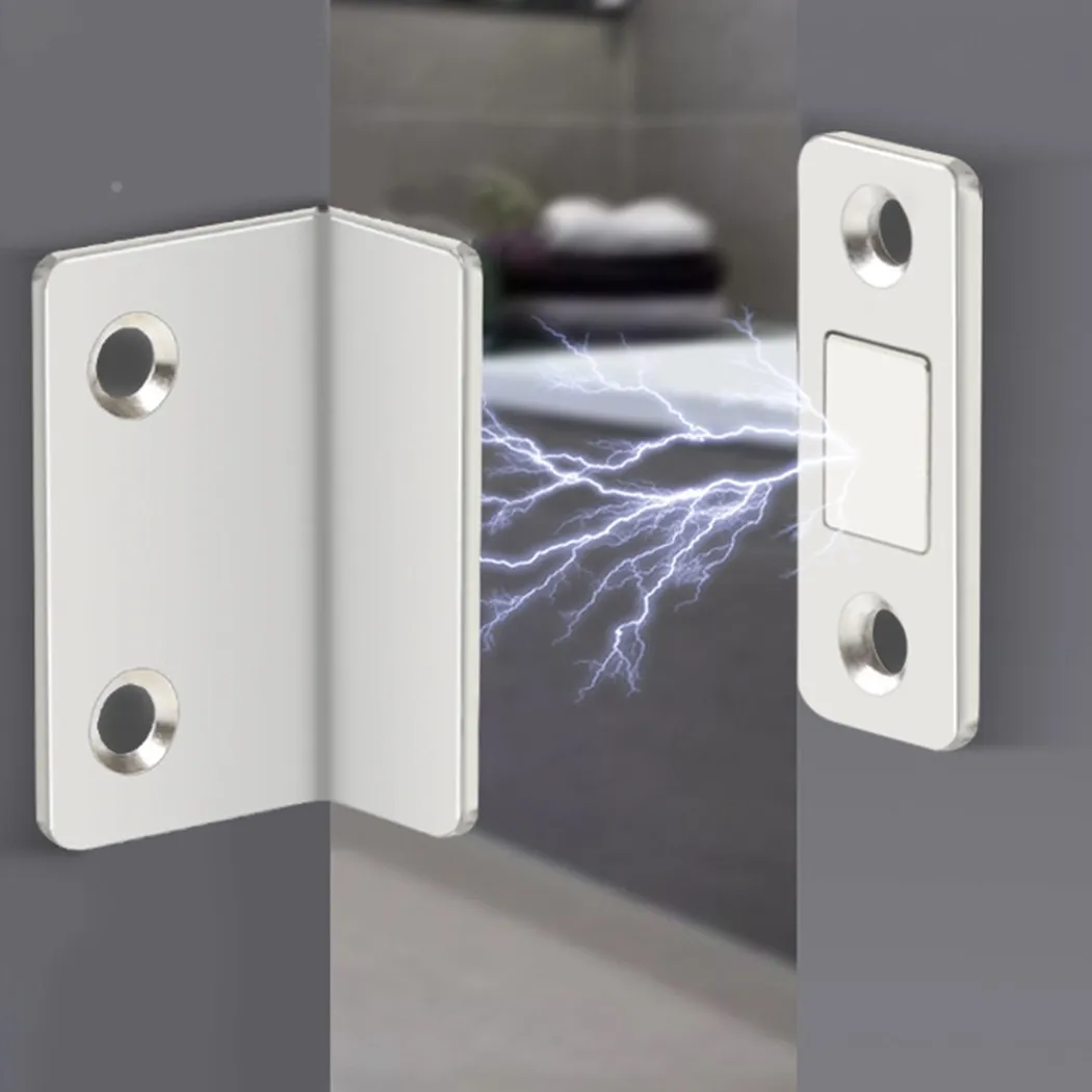 Magnetic Cabinet Catches Magnet Door Stops Ultra-Thin Invisible Anti-Rust Door Magnet Kit With Screw For Closet Cupboard 10-1PC magnetic cabinet catches door catches door stops cabinet door stop