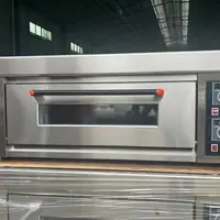 Commercial Factory Price Electric Instrumentation Control Bread Making Machine 1 Deck 2 Tray Baking Deck Oven 2