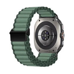 Enhanced Nylon Sport Strap for Galaxy Watch - Original Smart Watch Accessory (Amy green)