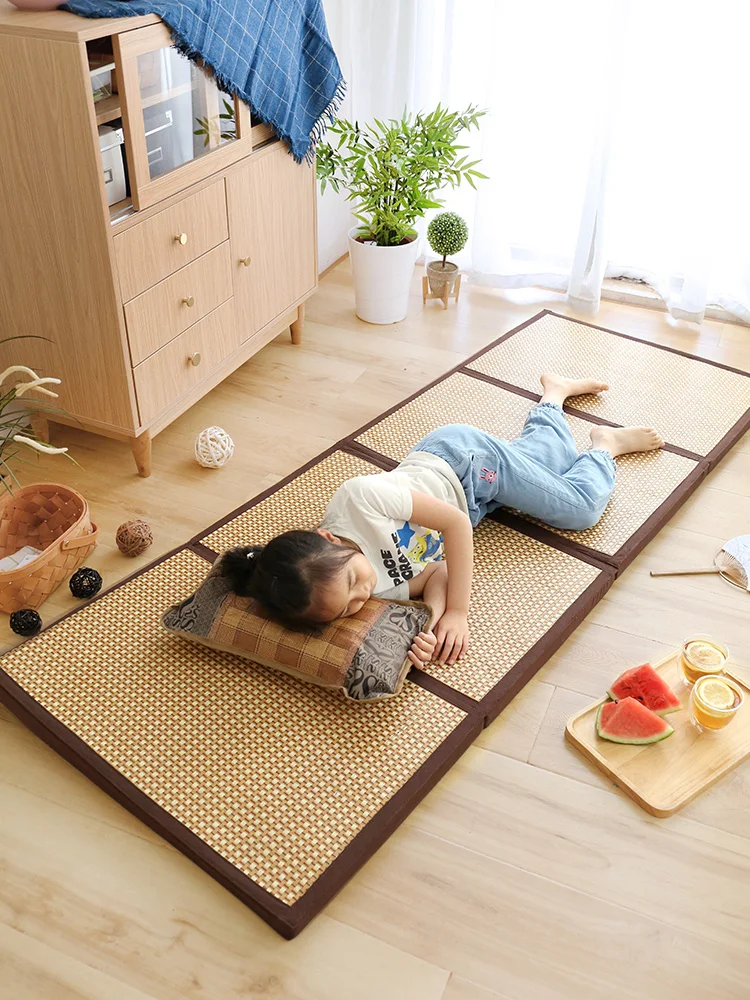 Japanese Tatami Mat Folding Seat Cushion Children Floor Cushions Large Portable Outdoor Cushions