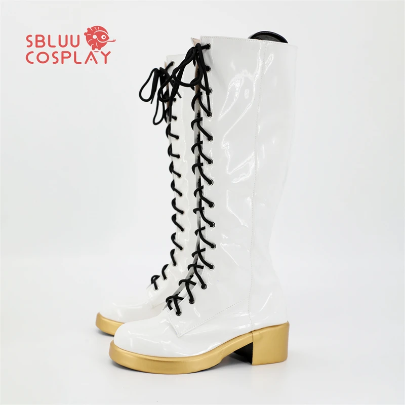 LYLAS Custom Made Cosplay Boots - Black White Shoes Boots Accessories - View #5