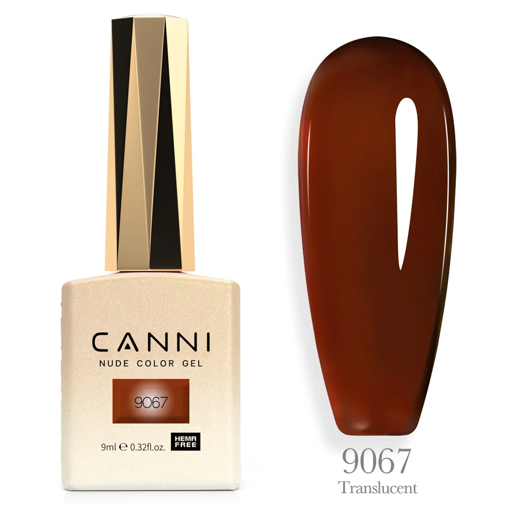 Canni HEMA-Free TPO-Free Transparent Nude Jelly Nail Gel Lacquer - 9ml