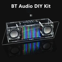 LED music spectrum rhythm light Bluetooth speaker DIY electronic kit LED Spectrum Electronic Soldering Project Electronic Kit 2