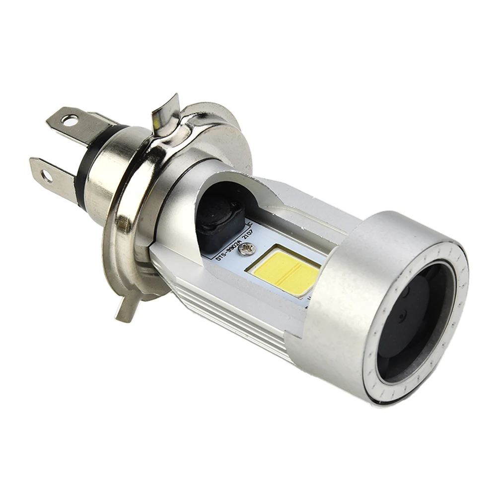 LED 헤드라이트 전구 H4(9003) / HB2 알루미늄 쉘 및 LED 광원, 선풍기 항공 알루미늄 라디에이터, 방수 슈퍼 브라이트