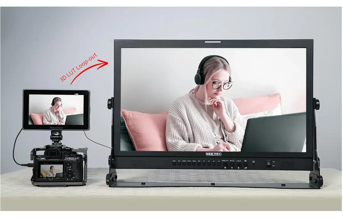 S7 12G-SDI HDMI2.0 Camera Field Monitor 7 inch 4K HDMI HDR/3D LUT 16:10 IPS Pane