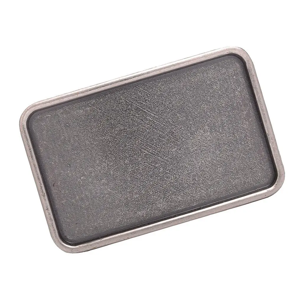 Novelty Western Cowboys Rectangular Belt Buckle Clothing Jewelry Replacement