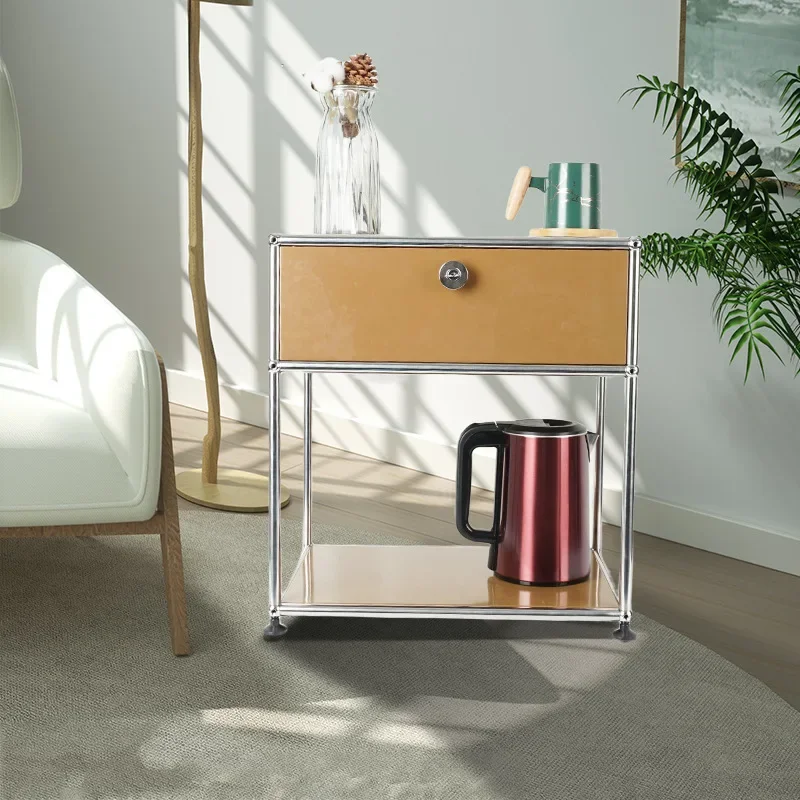 Usm Cabinet Usato Comodino Camera Da Letto Ins Style Modern Module Assemblaggio In Acciaio Inossidabile Credenza Minimalista Per Soggiorno