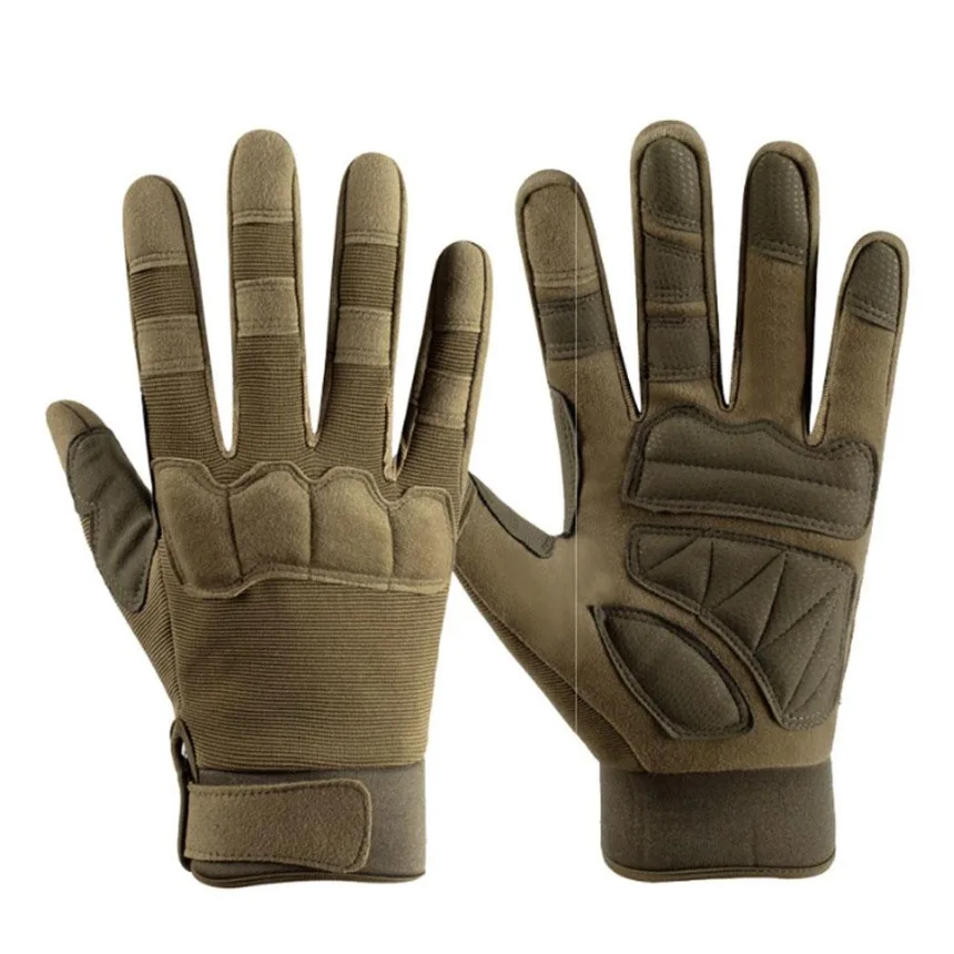 

Outdoor Sports Tactical Gloves Protective Army Full Finger Mittens Touchscreen Fitness Antiskid Workout Motocycle Cycling Gloves