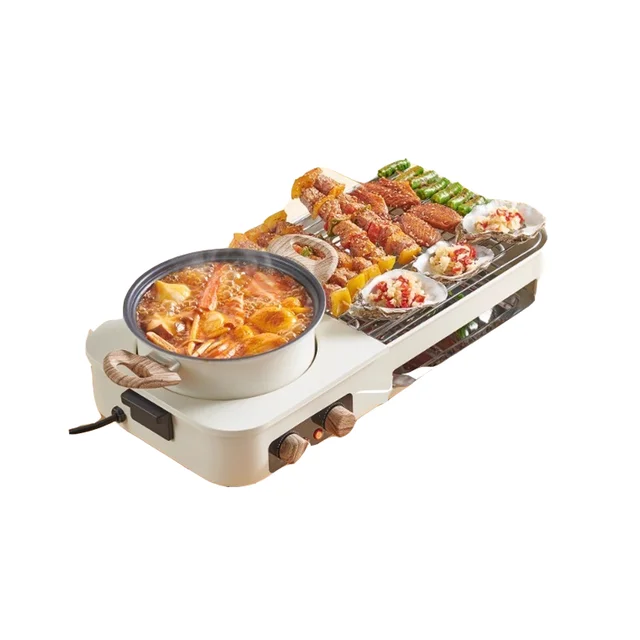 2-in-1 Grill & Hot Pot 1