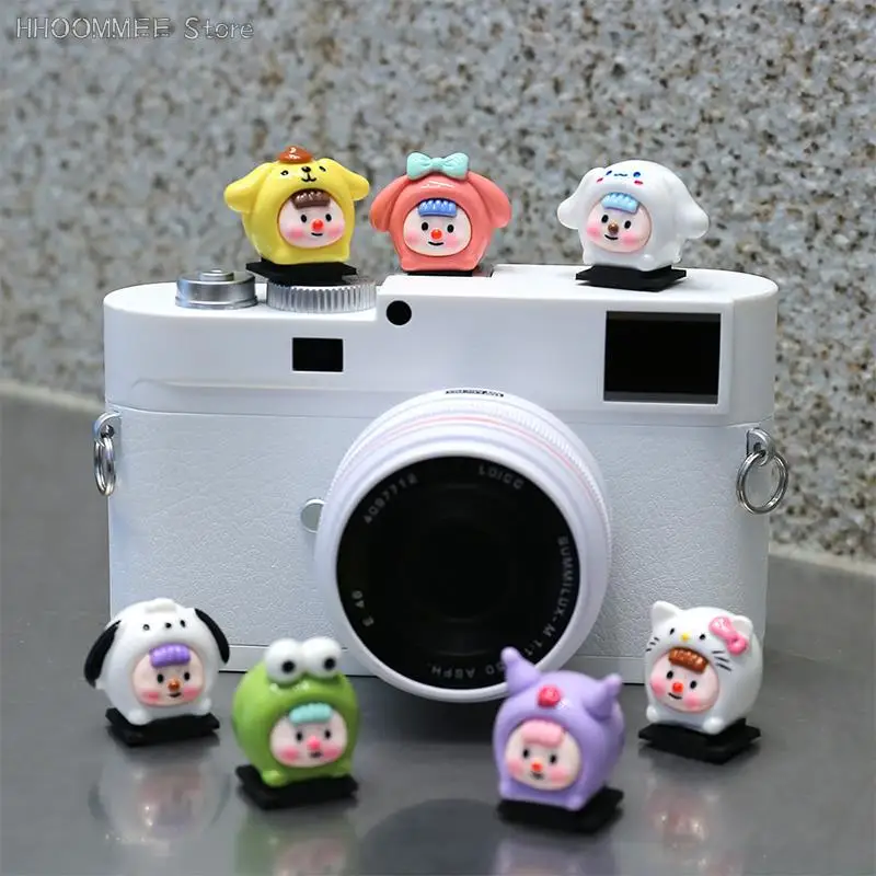 1Pc Cartoon Creative Hot Shoe Protection Cover Slr Camera Hot Shoe Cap Antipolvere Cute Cartoon Photography Wholesale