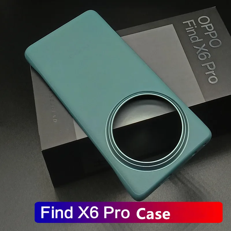 Original Case For OPPO Find X6 Pro Case Ultra Thin Leather PC Protective Cover Cool Luxury Slim Phone Case without retail box